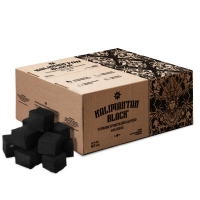 Уголь кокосовый для барбекю KALIMANTAN BLACK 8 кг