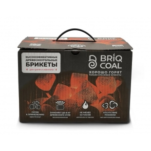 Угольные брикеты BRIGCOAL 4 кг